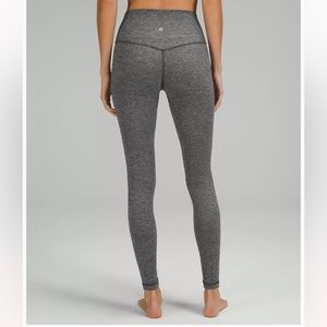 lululemon Align™ High-Rise Pant 28, Size 6 in Heathered Graphite Grey